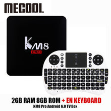 Newest KM8 PRO TV Box Android 6.0 Amlogic S912 Octa Core 2GB/16GB 2.4G/5G WiFi KODI 17.0 IPTV Europe Smart TV Box Media Player