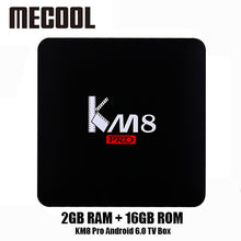 Newest KM8 PRO TV Box Android 6.0 Amlogic S912 Octa Core 2GB/16GB 2.4G/5G WiFi KODI 17.0 IPTV Europe Smart TV Box Media Player