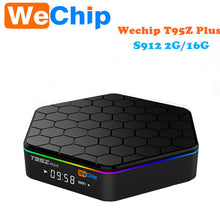 Promition Wechip T95Z Plus TV Box Android 6.0 S912 Octa-core cortex-A53 2G 16G kodi 17.0 2.4G &5G Wifi Bluetooth set top box